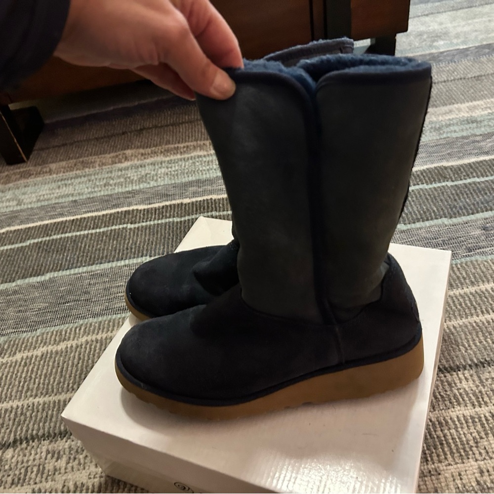 UGG Navy Blue Winter Boots